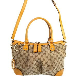 Gucci Guccissima Sukey Leather 2way Shoulder Bag